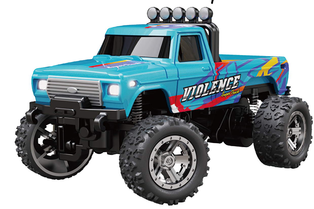 1:64 Mini Remote Control Pickup Truck Series